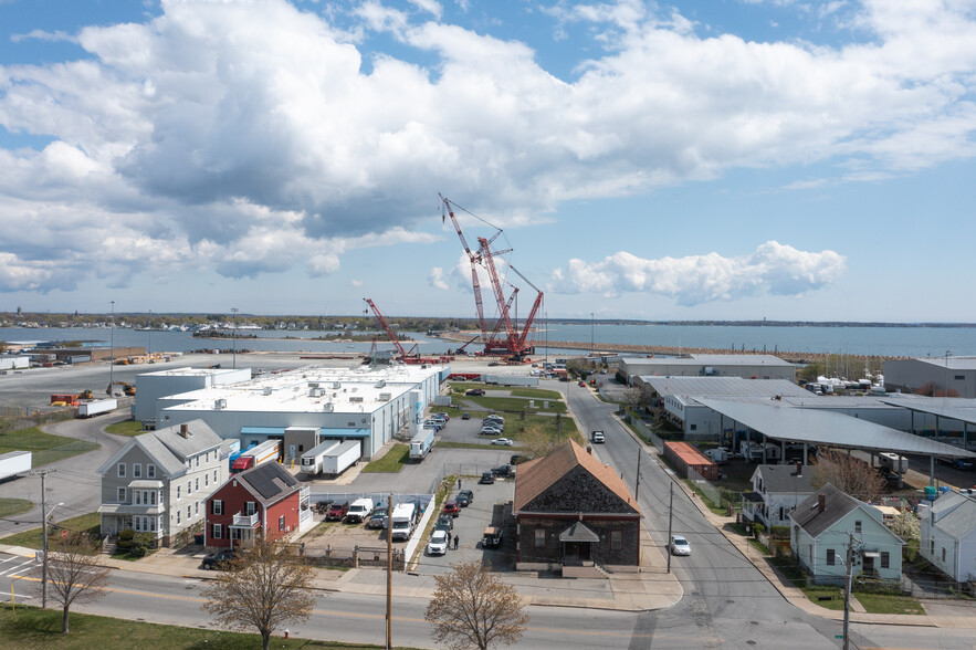 418 S Front St, New Bedford, MA for lease - Aerial - Image 2 of 12