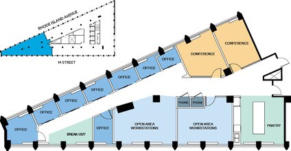 1730 Rhode Island Ave NW, Washington, DC for lease Floor Plan- Image 1 of 1