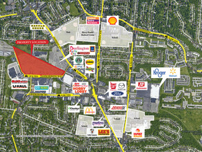 5100 Glencrossing Way, Cincinnati, OH - aerial  map view - Image1