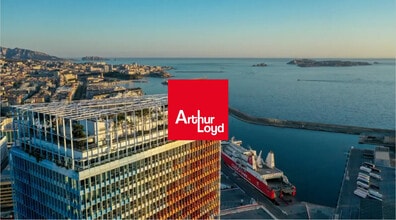 Marseille - AERIAL map view