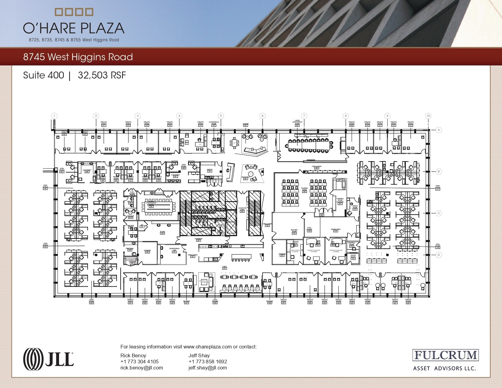 8745 W Higgins Rd, Chicago, IL for sale Floor Plan- Image 1 of 1