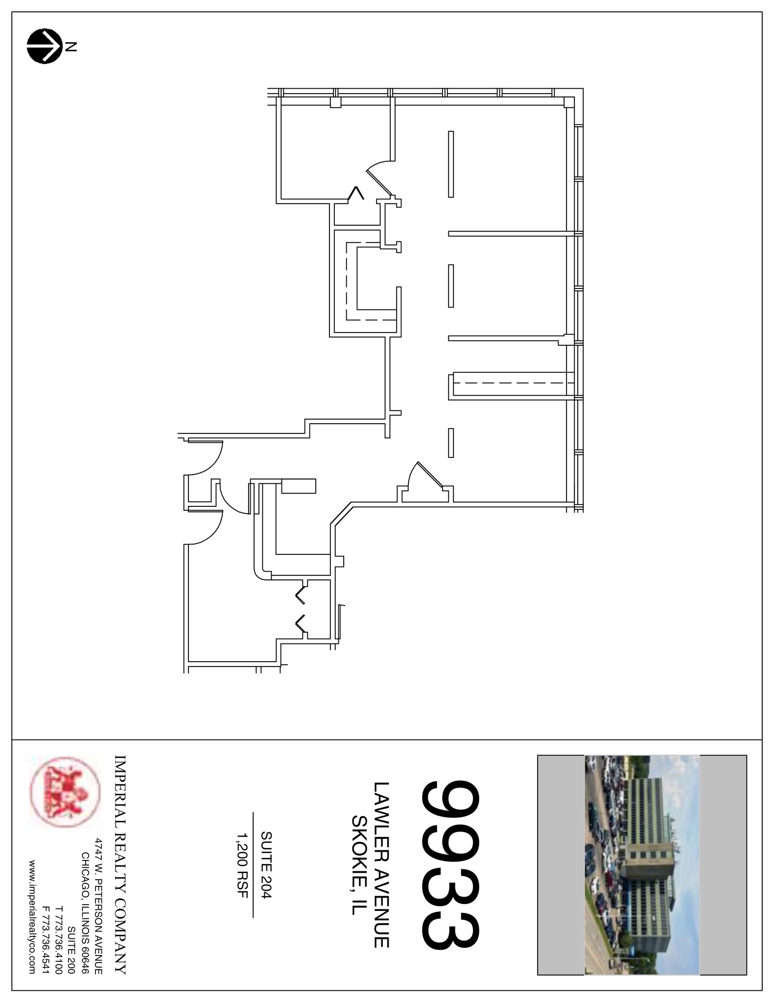 9933 Lawler Ave, Skokie, IL for lease Site Plan- Image 1 of 1