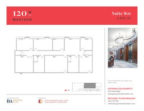120 W Madison St, Chicago, IL for lease Floor Plan- Image 1 of 1