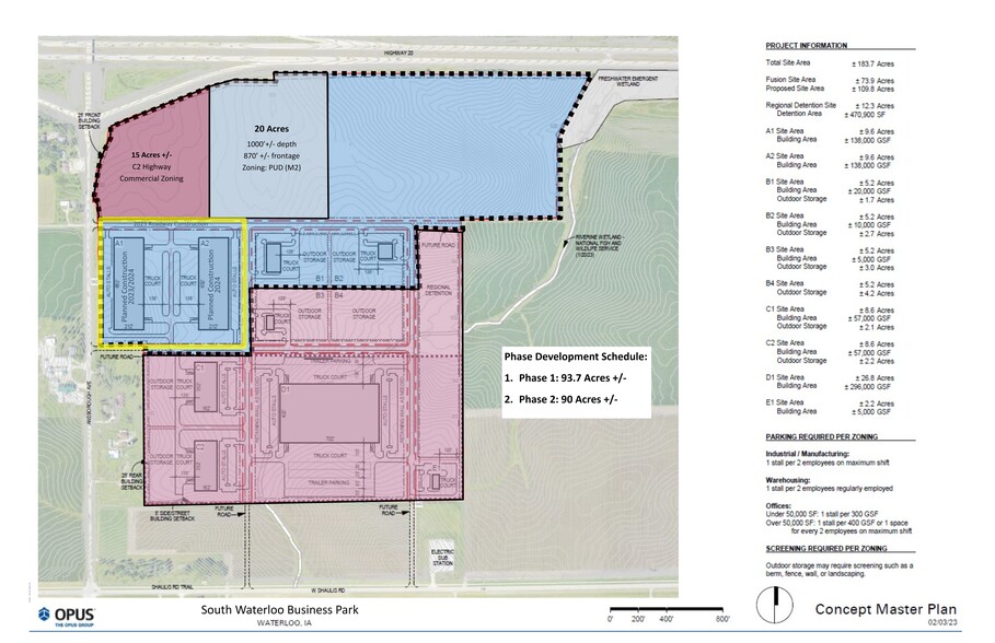 SE Intersection of Highway 20 & Ansborough Ave hwy, Waterloo, IA for sale - Site Plan - Image 3 of 4