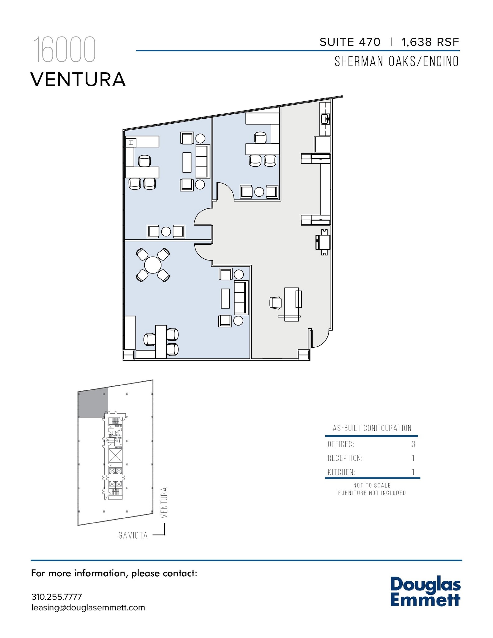 16000 Ventura Blvd, Encino, CA for lease Floor Plan- Image 1 of 1