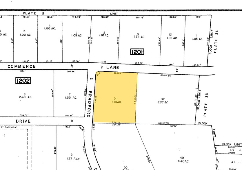 430 Commerce Ln, West Berlin, NJ for lease - Plat Map - Image 2 of 7