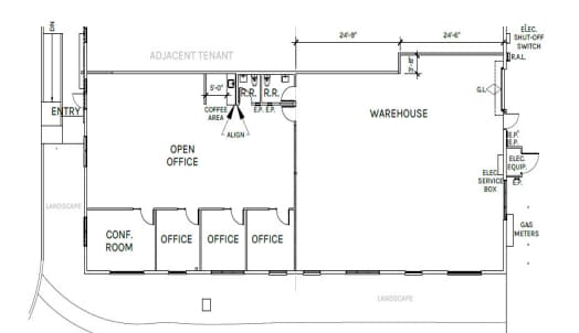 10451-10455 Roselle St, San Diego, CA for lease Floor Plan- Image 1 of 5