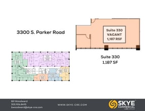 3300 S Parker Rd, Aurora, CO for sale Floor Plan- Image 1 of 1