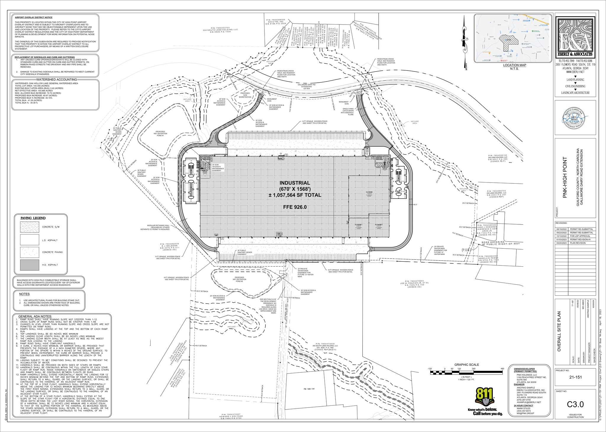 1101 Gallimore Dairy Rd, Colfax, NC for lease Site Plan- Image 1 of 2