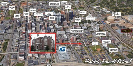 2329 N 6th Ave, Birmingham, AL - AERIAL  map view