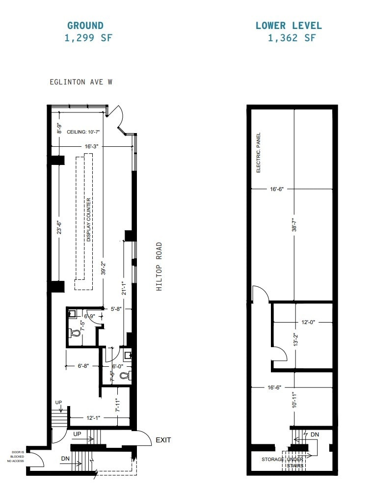 898-900 Eglinton Ave W, Toronto, ON for lease Floor Plan- Image 1 of 1