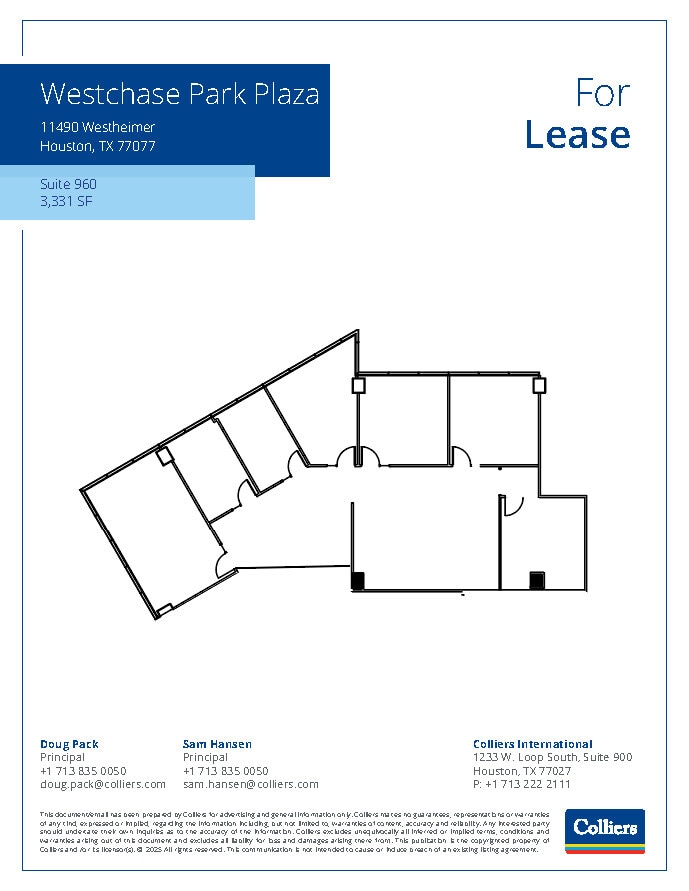 11490 Westheimer Rd, Houston, TX for lease Floor Plan- Image 1 of 1