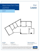 11490 Westheimer Rd, Houston, TX for lease Floor Plan- Image 1 of 1