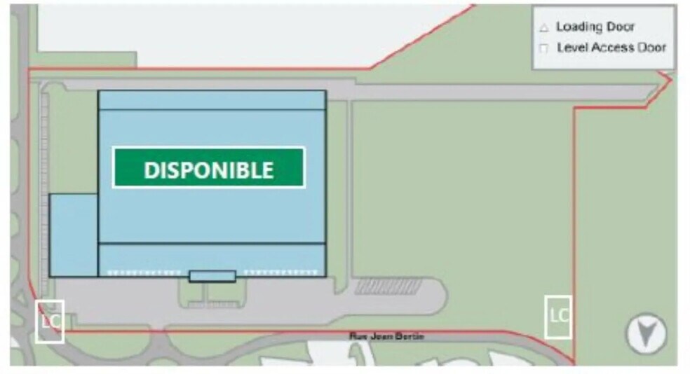 Office in Chécy for lease - Floor Plan - Image 3 of 3
