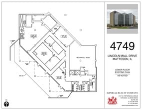 4749 Lincoln Mall Dr, Matteson, IL for lease Site Plan- Image 1 of 1