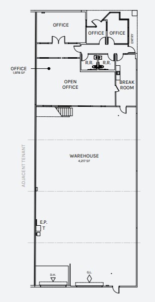 2340-2386 E Walnut Ave, Fullerton, CA for lease Floor Plan- Image 1 of 1