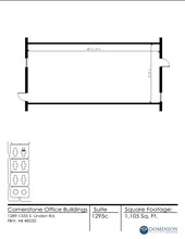 1295 S Linden Rd, Flint, MI for lease Floor Plan- Image 1 of 1