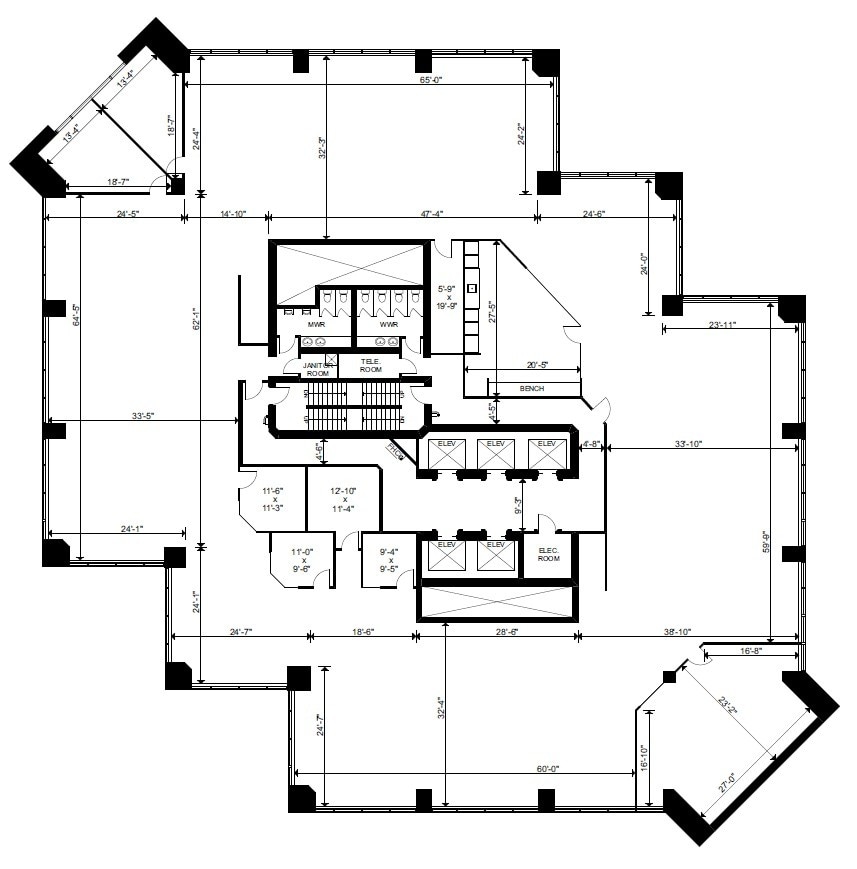 311 6th Ave SW, Calgary, AB for lease Floor Plan- Image 1 of 1