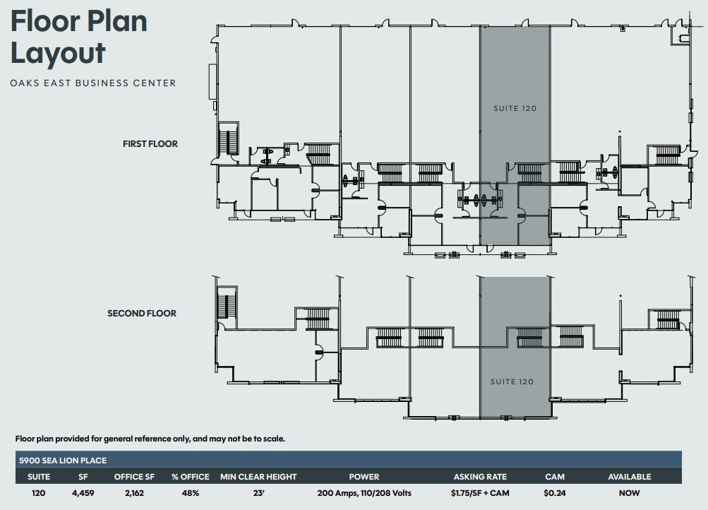5900 Sea Lion Pl, Carlsbad, CA for lease Floor Plan- Image 1 of 1