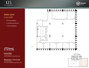 125 S Wacker Dr, Chicago, IL for lease Floor Plan- Image 1 of 1