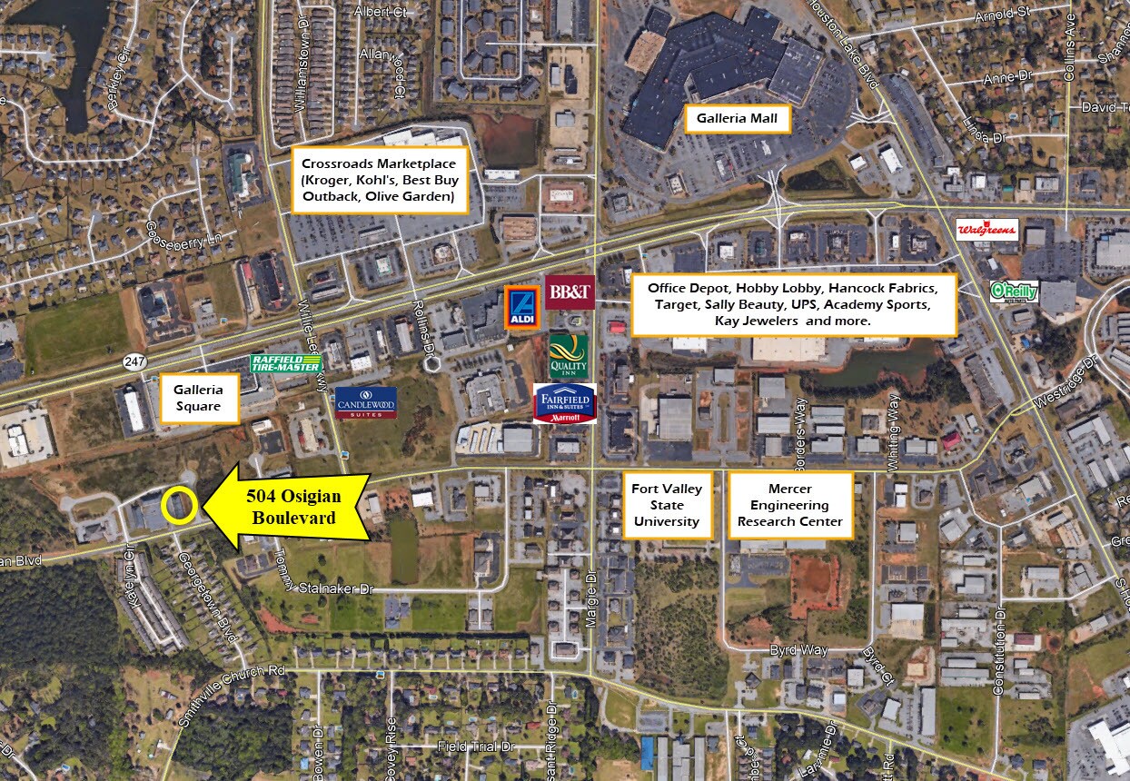 504 Osigian Blvd, Warner Robins, GA for sale Building Photo- Image 1 of 1