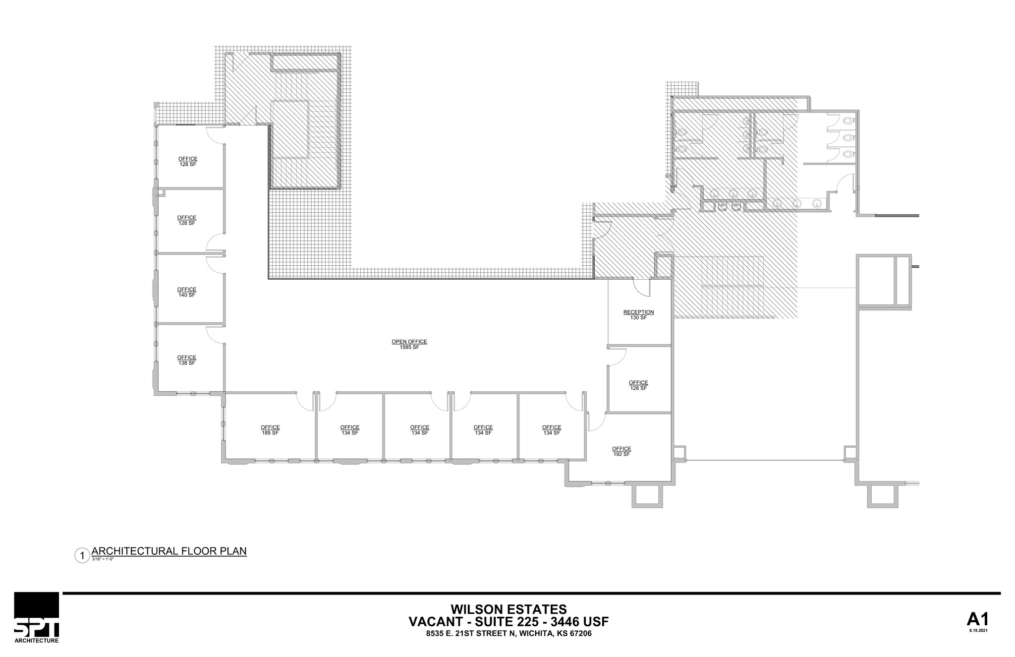 8535 E 21st St, Wichita, KS for lease Site Plan- Image 1 of 1