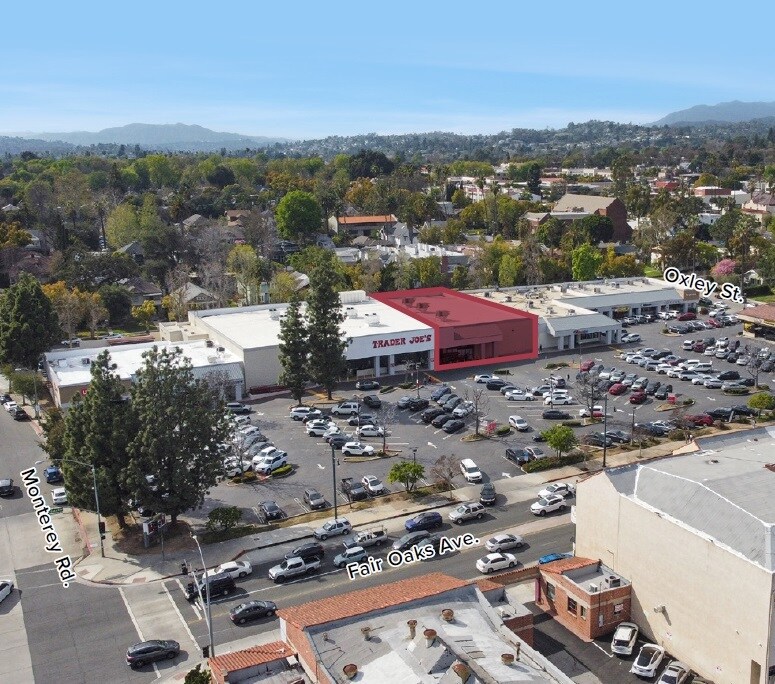 1129 Fair Oaks Ave, South Pasadena, CA for lease Site Plan- Image 1 of 3