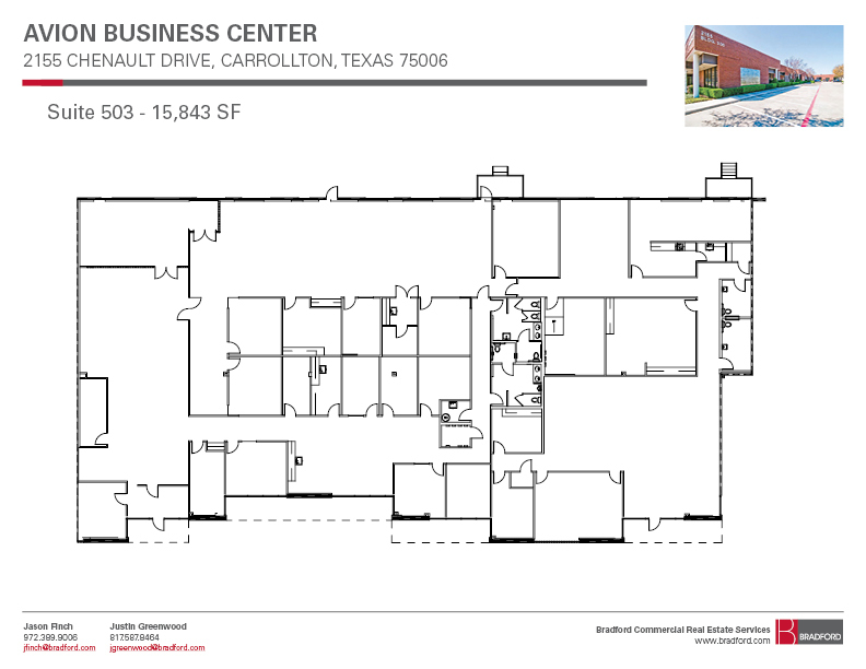 2155 Chenault Dr, Carrollton, TX for lease Floor Plan- Image 1 of 1