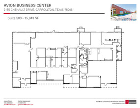 2155 Chenault Dr, Carrollton, TX for lease Floor Plan- Image 1 of 1