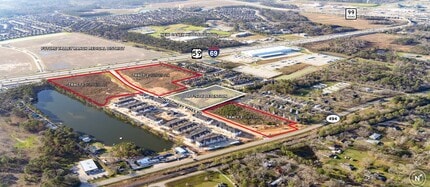 69 N Near Grand Pky, Porter, TX - AERIAL map view