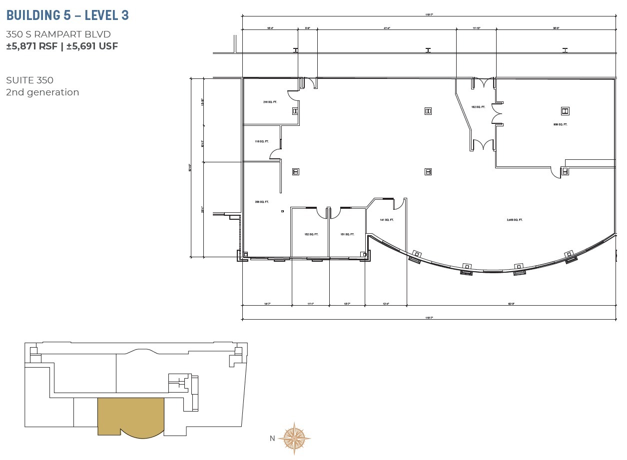 330-420 S Rampart Blvd, Las Vegas, NV for lease Floor Plan- Image 1 of 1