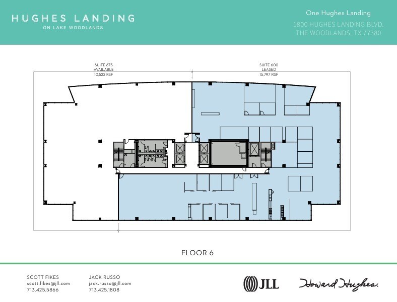 1800 Hughes Landing Blvd, The Woodlands, TX for lease Floor Plan- Image 1 of 1