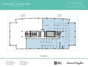 1800 Hughes Landing Blvd, The Woodlands, TX for lease Floor Plan- Image 1 of 1