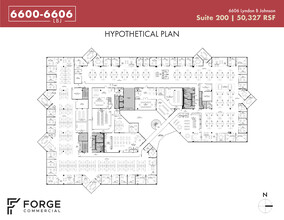 6606 Lyndon B Johnson Fwy, Dallas, TX for lease Floor Plan- Image 2 of 2