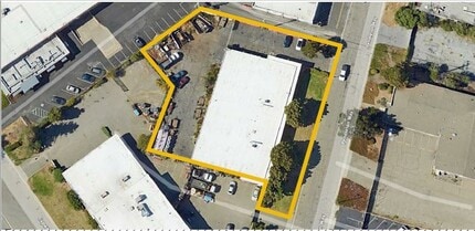 421 Pendleton Way, Oakland, CA - AERIAL  map view