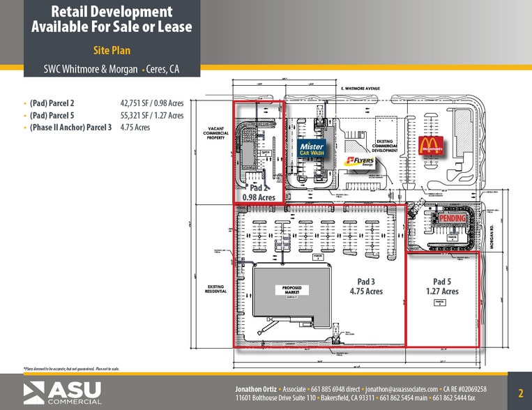 SWC E Whitmore & Morgan, Ceres, CA for sale - Building Photo - Image 2 of 3