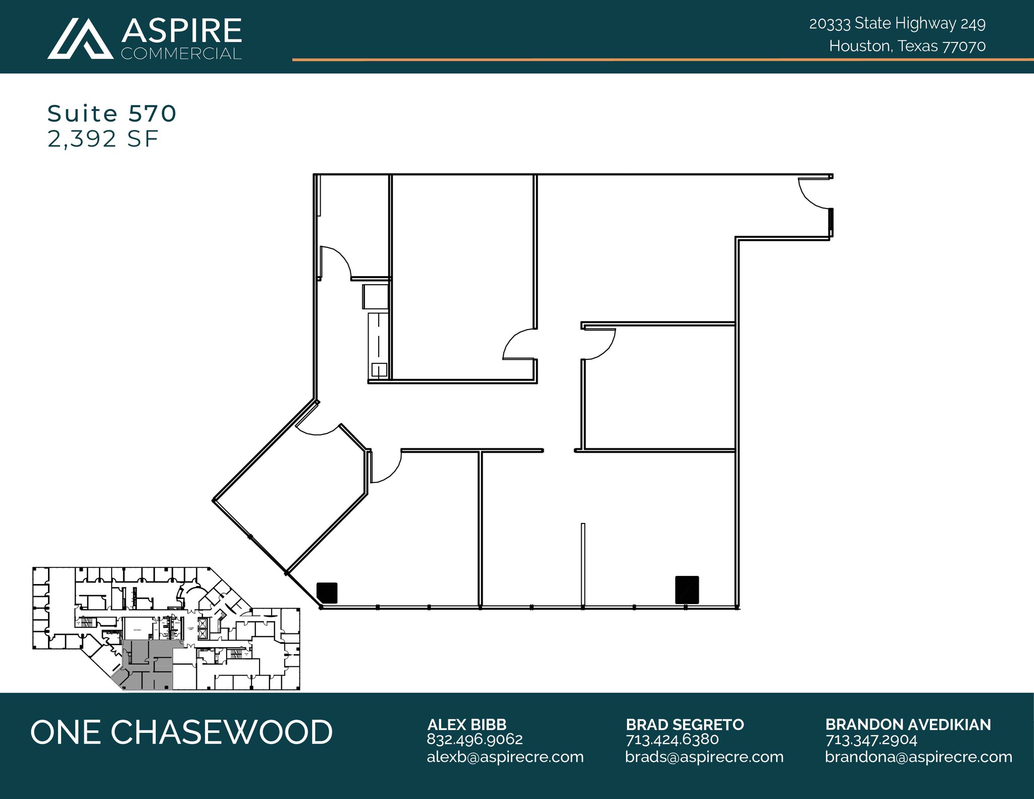 20333 State Highway 249, Houston, TX for lease Floor Plan- Image 1 of 1