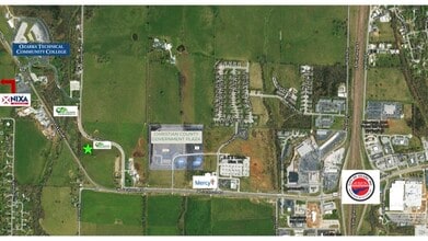 801 Fremont Road, Ozark, MO - AERIAL  map view