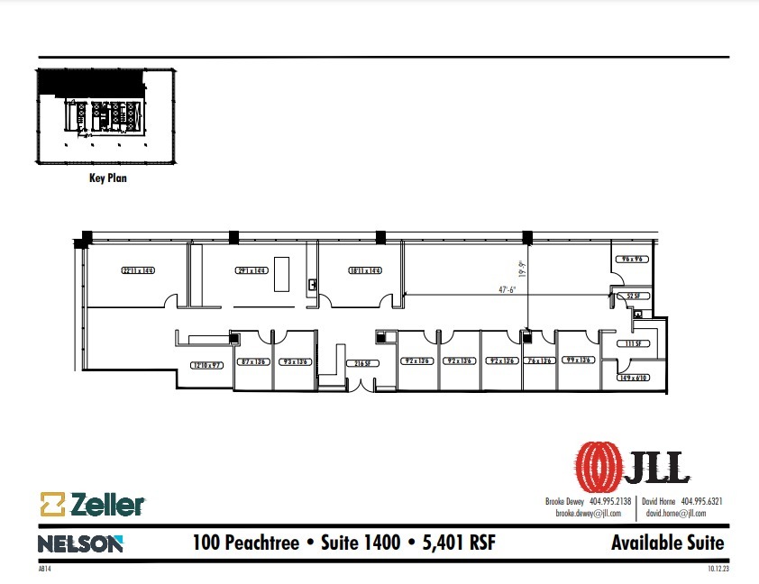 100 Peachtree St NW, Atlanta, GA for lease Floor Plan- Image 1 of 1