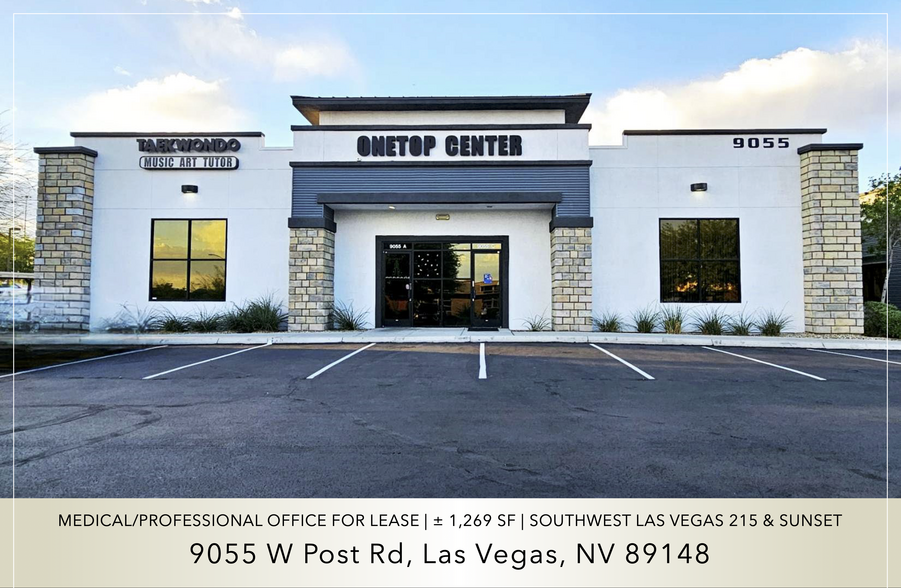 9055 W Post Rd, Las Vegas, NV for lease - Building Photo - Image 1 of 14