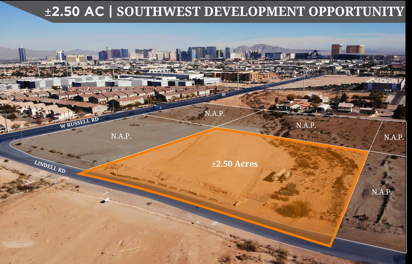 S Lindell Rd, Las Vegas, NV 89118 Land for Sale