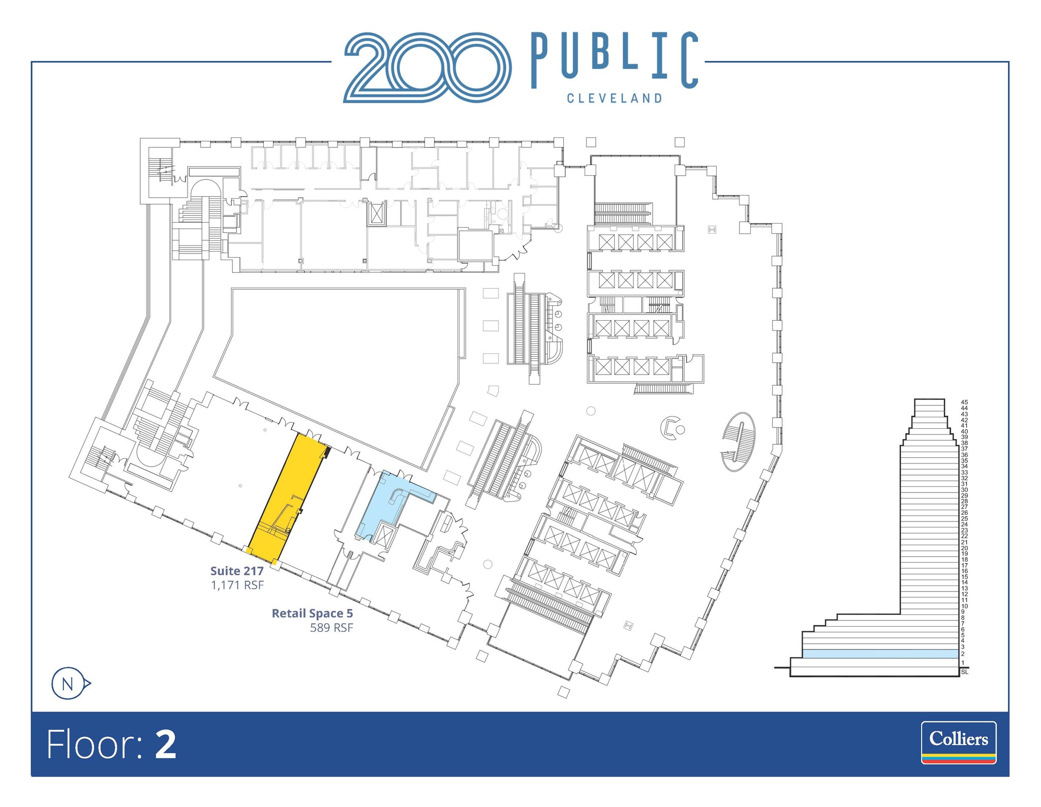 200 Public Sq, Cleveland, OH for lease Floor Plan- Image 1 of 1