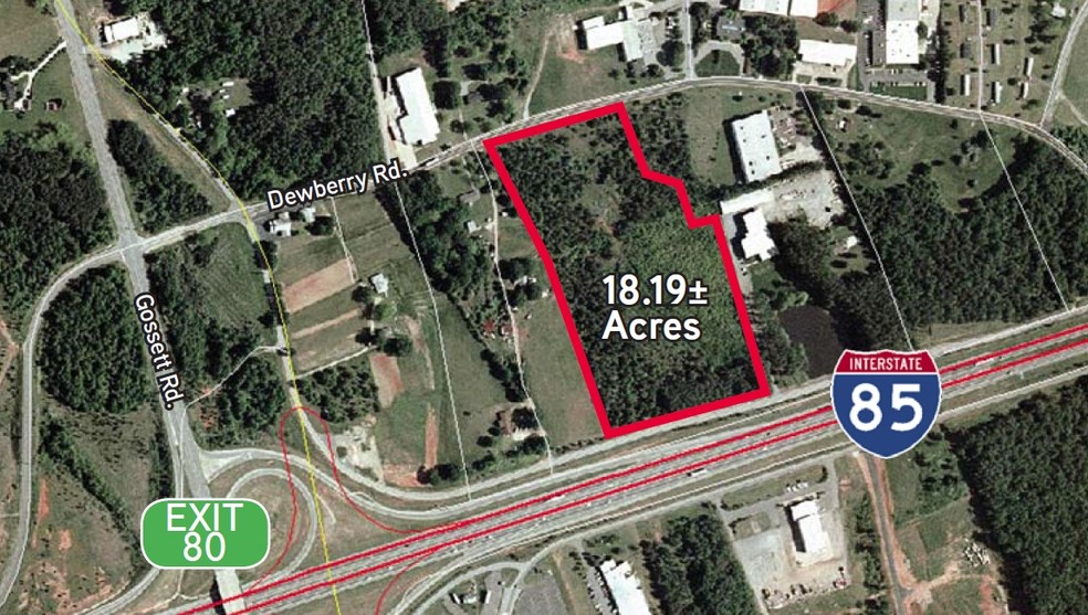 Dewberry Rd, Spartanburg, SC for sale - Primary Photo - Image 1 of 1