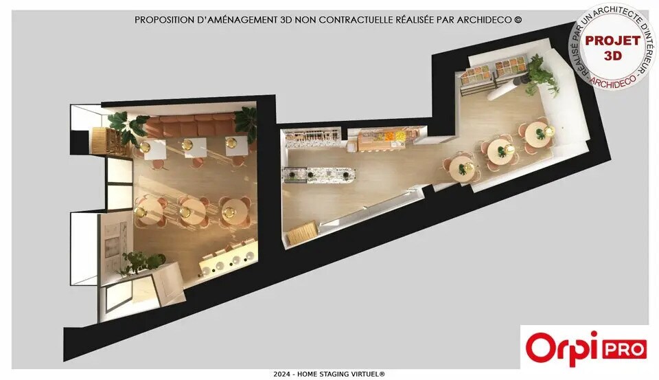 Retail in Saint-Brieuc for lease - Floor Plan - Image 2 of 7