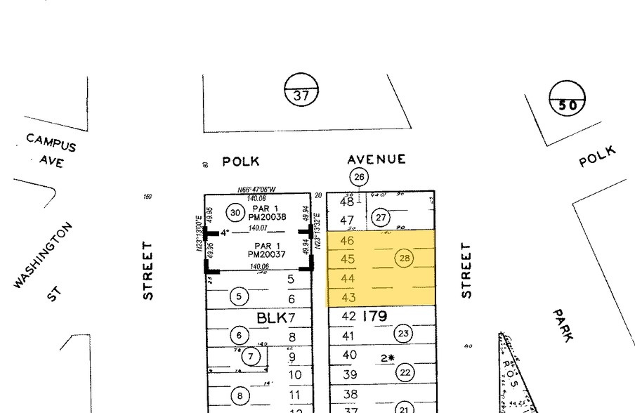 4080 Centre St, San Diego, CA for sale - Plat Map - Image 1 of 1