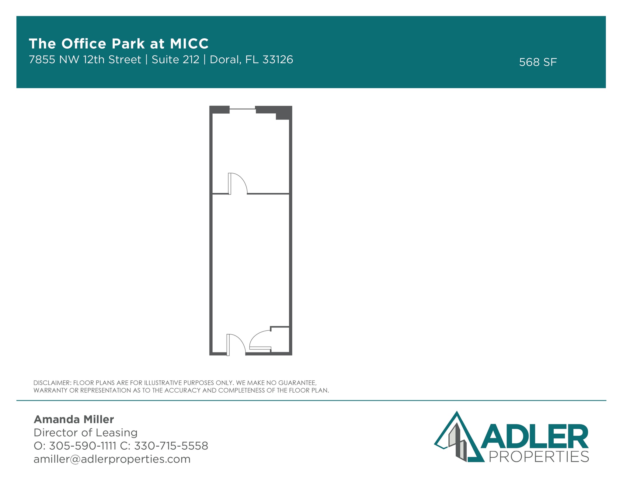 1200 NW 78th Ave, Doral, FL for lease Floor Plan- Image 1 of 1