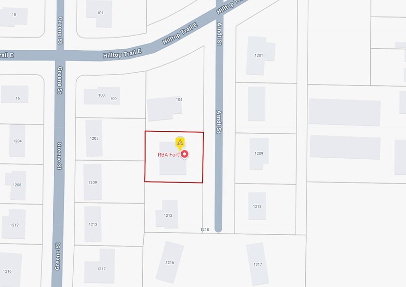 1210 Arndt St, Fort Atkinson, WI for sale - Plat Map - Image 2 of 3