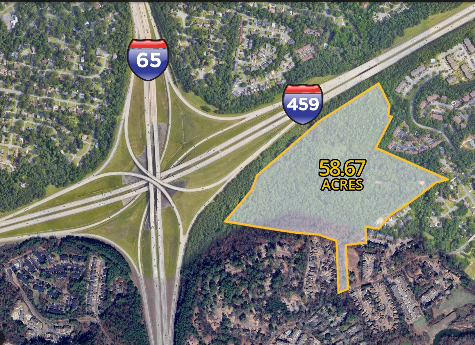 2434 Old Rocky Ridge Road Rd, Hoover, AL for sale Aerial- Image 1 of 3