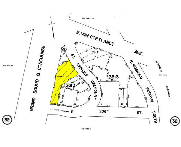 3184 Grand Concourse, Bronx, NY for lease - Plat Map - Image 2 of 2