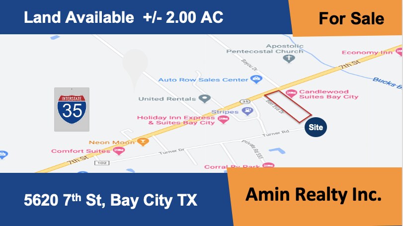 0 7th St, Bay City, TX for sale - Building Photo - Image 1 of 1